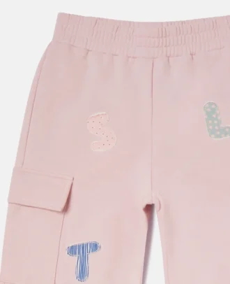 Sweathose mit Kordelzug und Logo-Stickerei