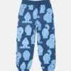 Sweathose mit Monster-Print und Kordelzug