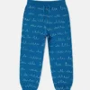 Sweathose mit Monster-Print und Kordelzug
