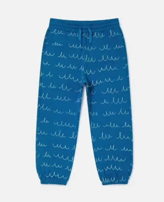 Sweathose mit Monster-Print und Kordelzug