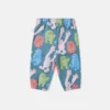 Sweathose mit Monster-Print und Kordelzug