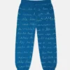 Sweathose mit Monster-Print und Kordelzug