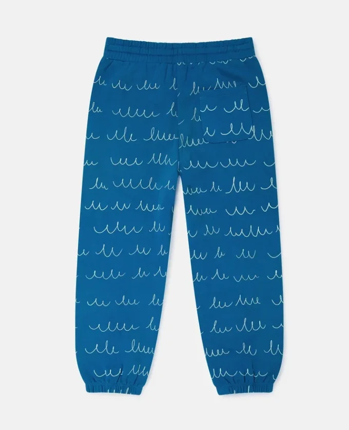 Sweathose mit Monster-Print und Kordelzug