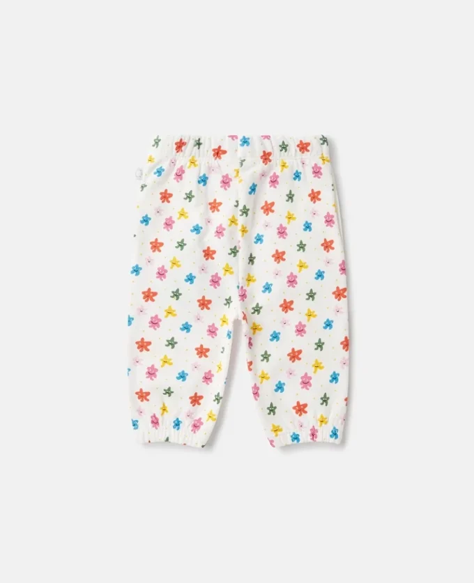 Sweathose mit Sternenprint und Kordelzug