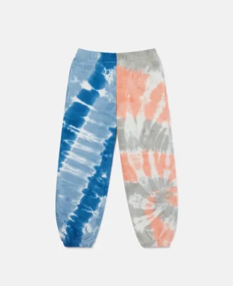 Sweathose mit Tie-Dye-Grafik