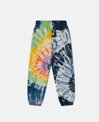 Sweathose mit Tie-Dye-Grafik