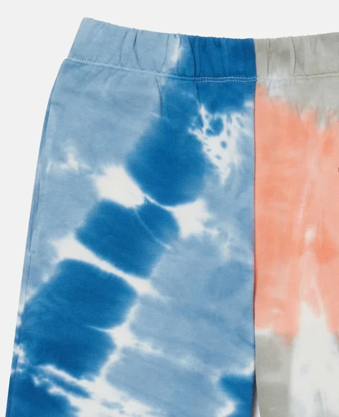 Sweathose mit Tie-Dye-Grafik