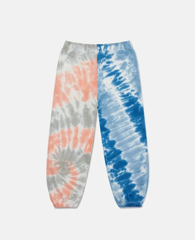 Sweathose mit Tie-Dye-Grafik