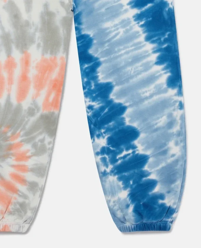 Sweathose mit Tie-Dye-Grafik