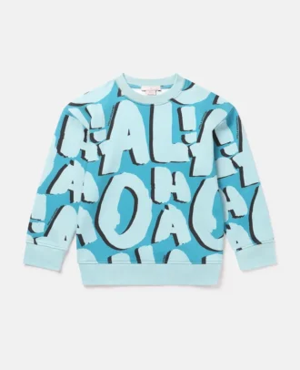 Sweatshirt mit Aloha-Schriftzug