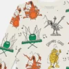 Sweatshirt mit Bug-Band-Print