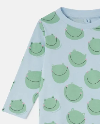 Sweatshirt mit Froschprint
