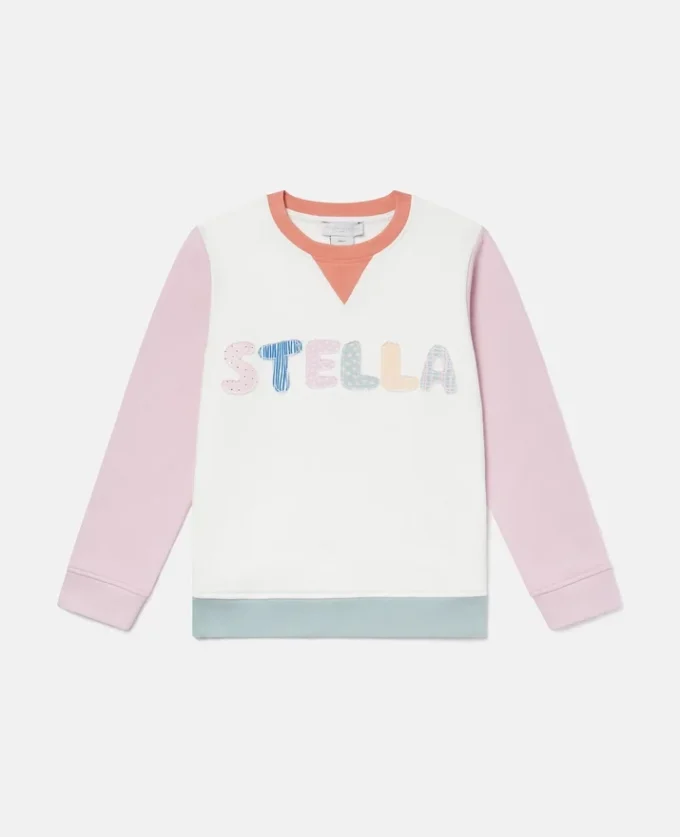 Sweatshirt mit gesticktem Logo