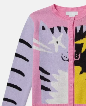 Sweatshirt mit Katzenmotiv