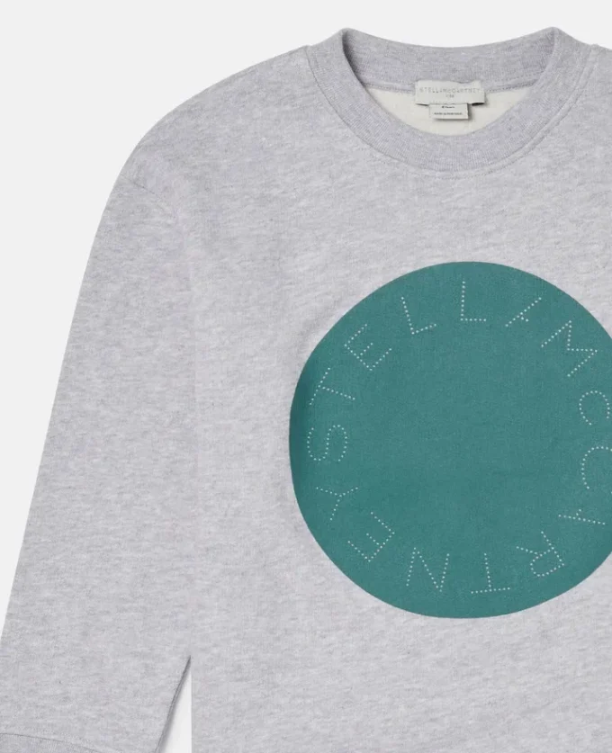 Sweatshirt mit Logo-Plakette