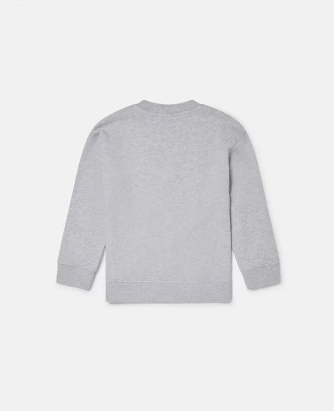 Sweatshirt mit Logo-Plakette