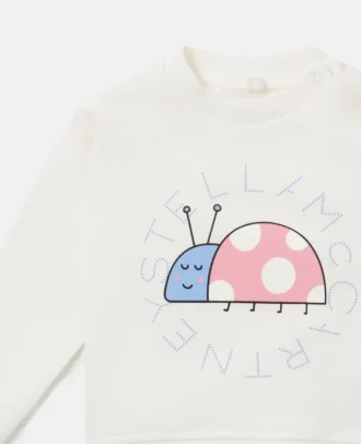 Sweatshirt mit Marienkäfer-Grafik