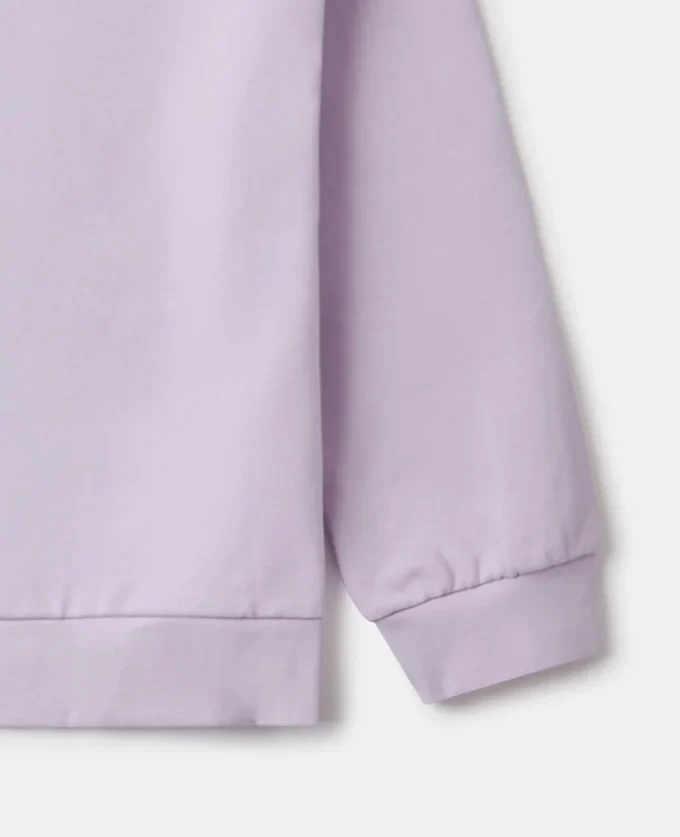 Sweatshirt mit Rundhalsausschnitt und Blumenprint