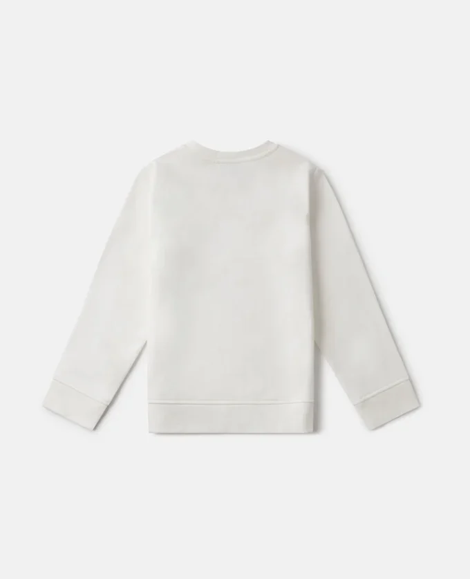 Sweatshirt mit Rundhalsausschnitt und Earth Friends-Grafik