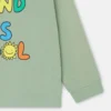 Sweatshirt mit Rundhalsausschnitt und Earth Friends-Grafik