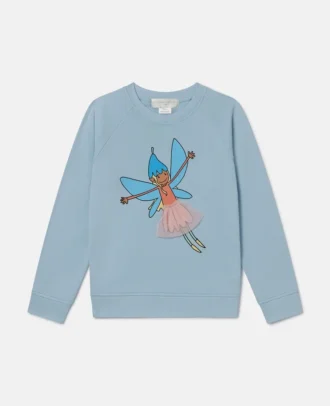 Sweatshirt mit Rundhalsausschnitt und Feen-Grafik