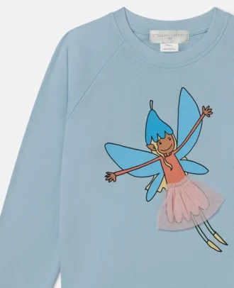 Sweatshirt mit Rundhalsausschnitt und Feen-Grafik