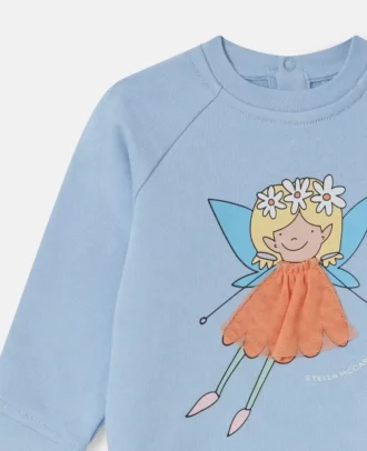Sweatshirt mit Rundhalsausschnitt und Feen-Grafik