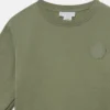 Sweatshirt mit Rundhalsausschnitt und Logo-Medaillon
