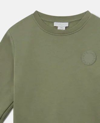 Sweatshirt mit Rundhalsausschnitt und Logo-Medaillon