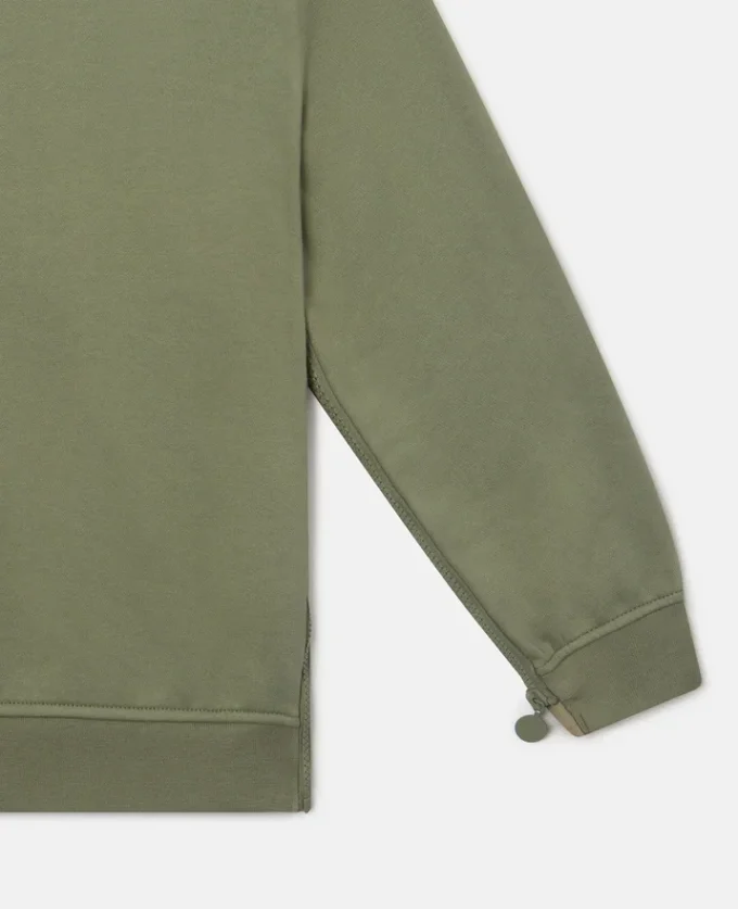 Sweatshirt mit Rundhalsausschnitt und Logo-Medaillon