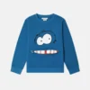 Sweatshirt mit Rundhalsausschnitt und Monster-Grafik