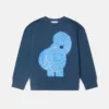 Sweatshirt mit Rundhalsausschnitt und Monster-Grafik
