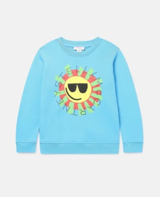 Sweatshirt mit Sonnengesicht