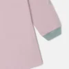 Sweatshirtkleid mit Logo-Stickerei
