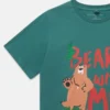 T-Shirt mit „Bear With Me”-Motiv