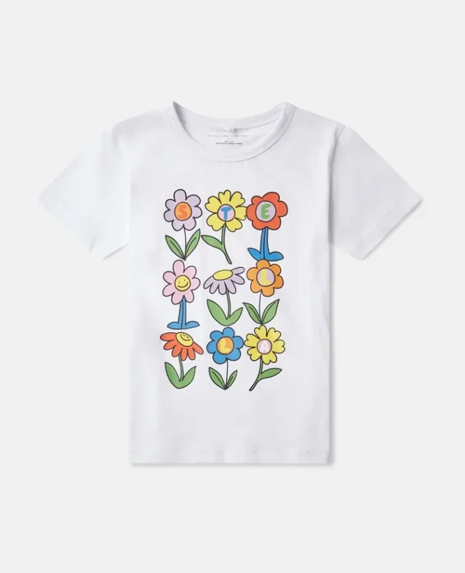 T-Shirt mit Blumenprint