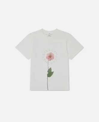 T-Shirt mit Blumenprint