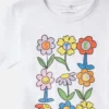 T-Shirt mit Blumenprint