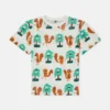 T-Shirt mit Eichhörnchen-Print
