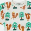 T-Shirt mit Eichhörnchen-Print