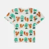 T-Shirt mit Eichhörnchen-Print