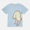 T-Shirt mit einsamen Welpenmotiv