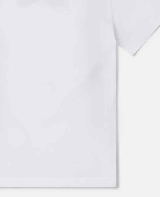 T-Shirt mit Fliegen- und Hosenträger-Print