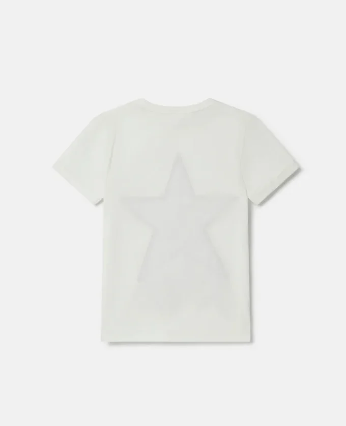 T-Shirt mit Fransen und Stern
