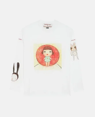 T-Shirt mit „Lonesome Puppy”-Print