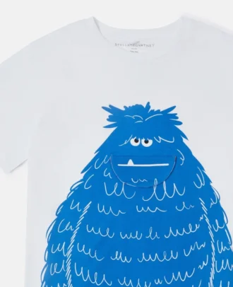 T-Shirt mit Monster-Grafik