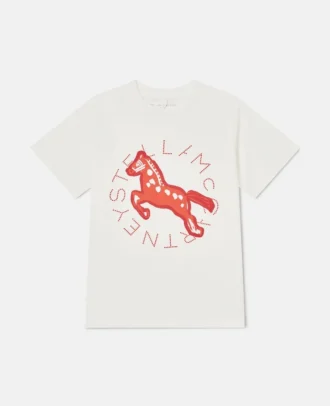 T-Shirt mit Pferdegrafik