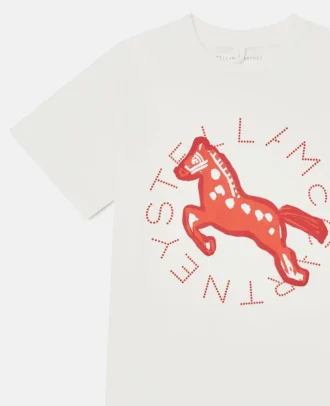 T-Shirt mit Pferdegrafik