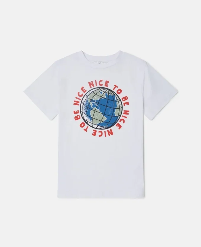 T-Shirt mit Planeten-Motiv