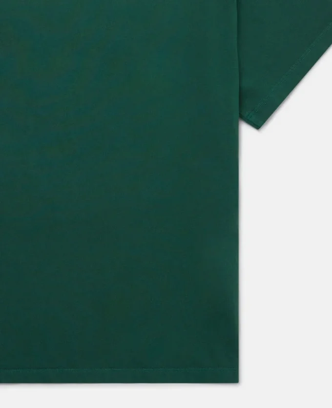 T-Shirt mit rundem Logo